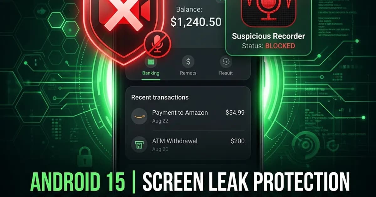 Android 15 bảo vệ chống nhìn trộm màn hình như thế nào?